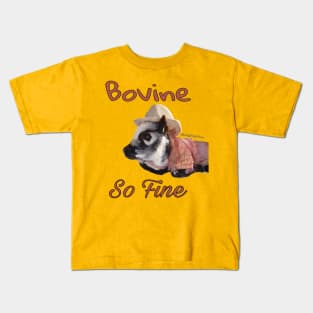 Bovine so Fine Kids T-Shirt